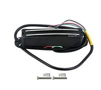 OriPure Hot Rail Pickups Alnico5 Single-Coil-Sized Humbucker 15-16K Fit ST SQ Electric Guitar, Black