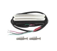 OriPure Hot Rail Pickups Alnico5 Single-Coil-Sized Humbucker 15-16K Fit ST SQ Electric Guitar, White