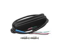 OriPure Hot Rail Pickups Alnico5 Single-Coil-Sized Humbucker 8.9K Fit ST SQ Electric Guitar, Full Black