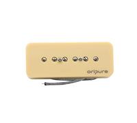 OriPure Semi-Handcrafted Alnico 5 Soap Bar Pickups P90 Electric Guitar Neck Pickup 8.1K,Cream