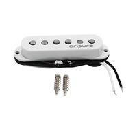 OriPure Vintage Alnico 5 Staggered Single Coil Pickups Guitar Neck Pickup White Cover