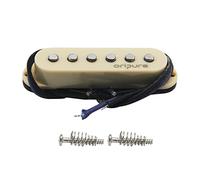 OriPure Vintage Flat-Pole Strat Pickups Alnico 5 Single Coil Pickup Cream Middle Pickups TFF566