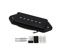 OriPure Vintage P90 Pickup 8.1K Dog Ear Soapbar Pickup Alnico 5 Single Coil Neck Pickup, Black