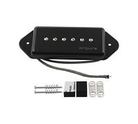 OriPure Vintage P90 Pickup 9.5K Dog Ear Soapbar Pickup Alnico 5 Single Coil Bridge Pickup, Black