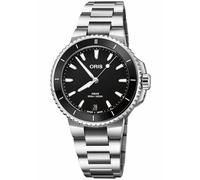 ORIS Aquis Date 36,5mm 73377924154MB - Woman - 37 mm - Analogue - Automatic - Sapphire Glass Black 19 mm
