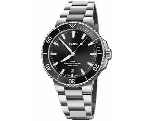 ORIS Aquis Date 41,5mm 73377874154MB - Man - 42 mm - Analogue - Automatic - Sapphire Glass Black 22 mm