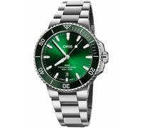 ORIS Aquis Date 41.5mm 73377874157MB - Man - 42 mm - Analogue - Automatic - Sapphire Glass Green 22 mm