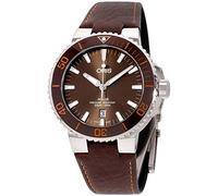 Oris Aquis Date Automatic Brown Dial Men's Watch 01 733 7730 4152-07 5 24 12EB, Brown, Modern