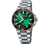 Oris Aquis Date Calibre 400 Bi-Colour Green Bracelet D OR-1752