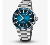 Oris Watch Aquis Date Cal 400 Bracelet Blue