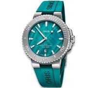 ORIS Aquis New York Harbor Limited Edition II 43,5mm 73377894187SET - Man - 44 mm - Analogue - Automatic - Sapphire Glass Green 23 mm