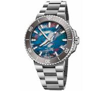 ORIS Aquis Upcycle Cal. 400 43,5mm 40077904150MB - Man - 44 mm - Analogue - Automatic - Sapphire Glass Multi coloured 23 mm