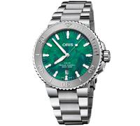 ORIS Aquis X Bracenet 73377304137MB - Man - 44 mm - Analogue - Automatic - Sapphire Glass Green 24 mm