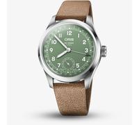 Oris Big Crown Pointer Date Brown Leather Strap Watch 01 403 7799 4067-07 6 20 09FC
