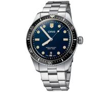ORIS Divers 65 73377074055MB - Man - 40 mm - Analogue - Automatic - Sapphire Glass Blue 20 mm