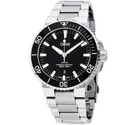 Oris Men's Aquis 44mm Steel Bracelet Automatic Watch 01 733 7730 4134-MB