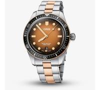 Oris Mens Diver Sixty-Five Bronze Dial Watch 01 733 7707 4356-07 8 20 17
