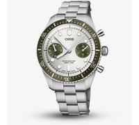 Oris Mens Divers Sixty-Five Grey Dial Automatic Chronograph Watch 01 771 7791 4051-07 8 20 18