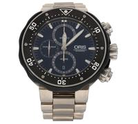 Oris ProDiver Chronograph 7683 50mm Titanium Watch