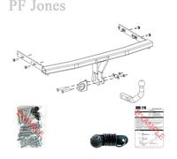 Oris Towbar for Audi A1 Sportback 2010-2018 - Fixed Swan Neck Tow Bar