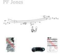 Oris Towbar for Audi A3 5 Door Sportback (8PA) 2003-2013 - Detachable Tow Bar