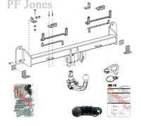 Oris Towbar for BMW 5 Series (F10) Saloon / Sal 2010-2016 - Detachable Tow Bar