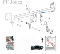 Oris Towbar for BMW 7 Series (G70) 2022 Onwards - Detachable Tow Bar