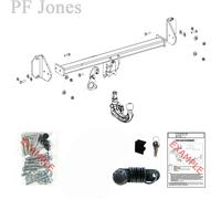 Oris Towbar for BMW X1 (F48) SUV 2015-2022 - F4B Detachable Tow Bar