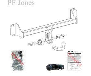 Oris Towbar for BMW X2 SUV 2017-2023 - Fixed Swan Neck Tow Bar
