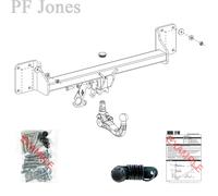 Oris Towbar for BMW X6 (F16) SUV 2014-2019 - Detachable Tow Bar