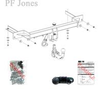 Oris Towbar for Chevrolet Trax SUV 2013-2022 - Detachable Tow Bar