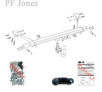Oris Towbar for Citroen Berlingo Minibus/Van L1 2008-2018 Detachable Tow Bar