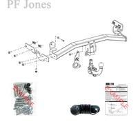 Oris Towbar for Citroen C3 Aircross 2017-2024 - Detachable Tow Bar