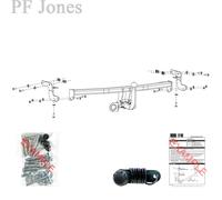 Oris Towbar for Citroen C3 Hatchback 2016-2025 - Detachable Tow Bar