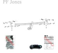 Oris Towbar for Citroen C3 Hatchback 2016-2025 - Fixed Swan Neck Tow Bar