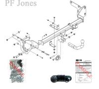 Oris Towbar for Citroen C4 SpaceTourer 2018-2022 - Fixed Swan Neck Tow Bar