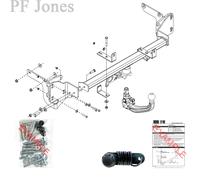 Oris Towbar for Citroen C4 Grand Picasso MPV 2013-2018 - Detachable Tow Bar