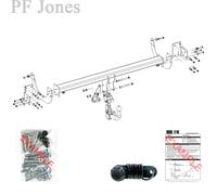 Oris Towbar for Citroen C5 Saloon 2008-2017 - Detachable Tow Bar