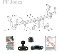 Oris Towbar for Citroen Dispatch Minibus/Van 2016 Onwards - Flange Tow Bar
