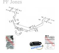 Oris Towbar for Citroen Xsara Picasso MPV 1999-2012 - Fixed Swan Neck Tow Bar