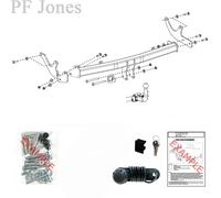 Oris Towbar for Dacia Logan Saloon 2021 Onwards - Detachable Tow Bar