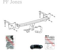 Oris Towbar for Fiat Doblo MK2 Van 2010-2022 - Fixed Swan Neck Tow Bar