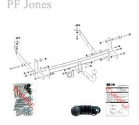 Oris Towbar for Citroen Dispatch Minibus/Van 2006-2016 - Fixed Swan Neck Tow Bar