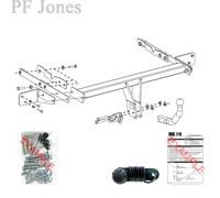 Oris Towbar for Ford Mondeo Estate 2014-2022 - Fixed Swan Neck Tow Bar