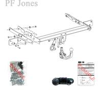 Oris Towbar for Ford Mondeo Hatchback / Hatch 2014-2022 - Detachable Tow Bar