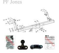 Oris Towbar for Mazda BT50 Pickup 2012-2013 - Flange Ball Tow Bar