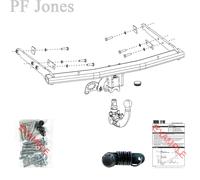 Oris Towbar for Ford S-Max MPV 2006-2014 - Detachable Tow Bar