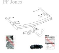 Oris Towbar for Ford S-Max MPV 2006-2015 - Fixed Swan Neck Tow Bar
