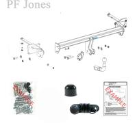 Oris Fixed Swan Neck Towbar For Ford Transit Connect EcoBlue 2018-On 200301