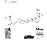 Oris Towbar for Ford Transit Courier Van/Bus 2014-2023 - Swan Neck Tow Bar